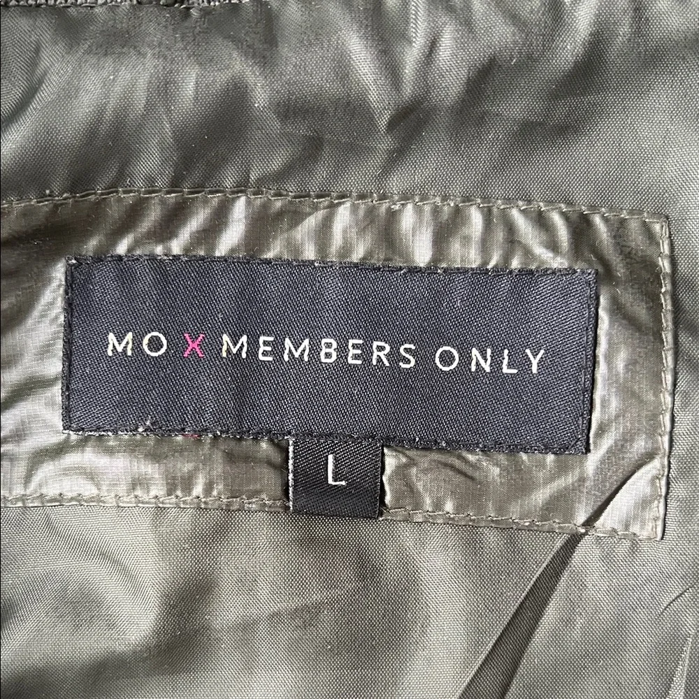 Members Only Olive Green Jacket - Picture 3 of 3